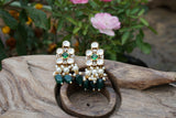 Polki Earrings  (1-4108)(A)