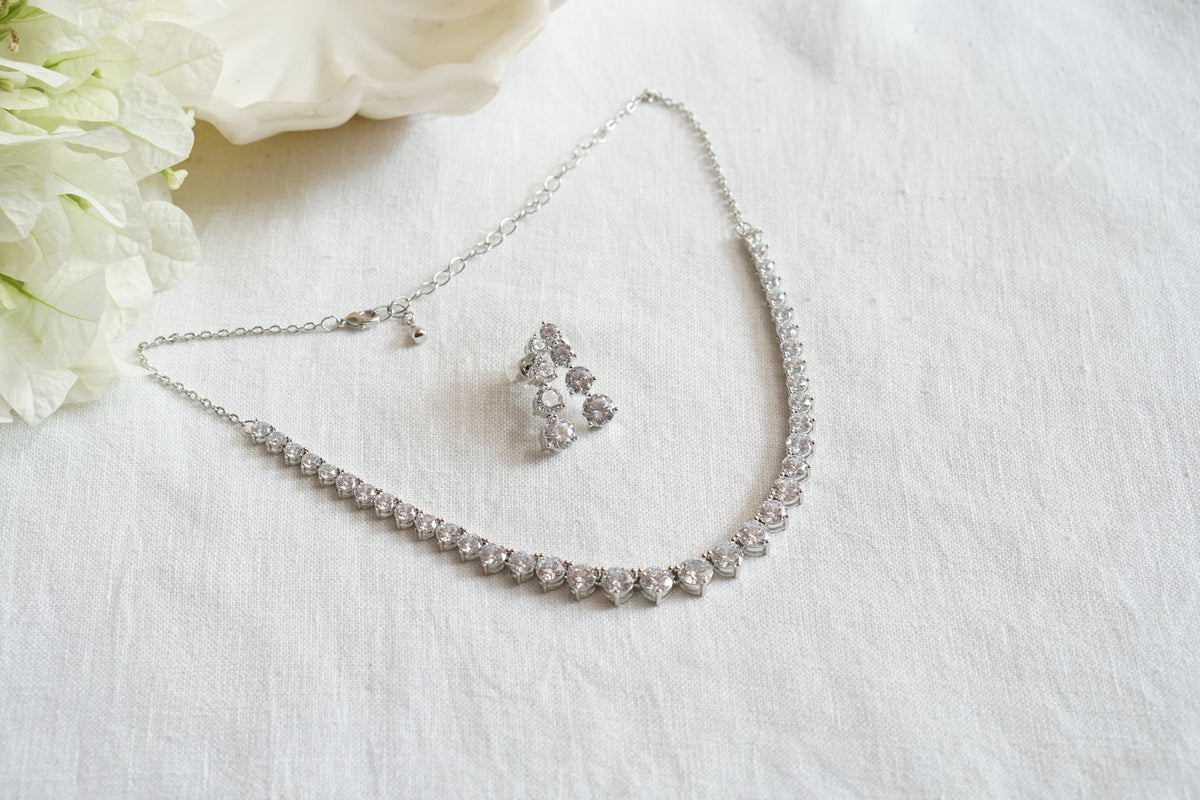 AD Necklace Set (4-9784)(EX)