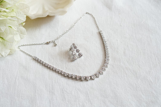 AD Necklace Set (4-9784)(EX)