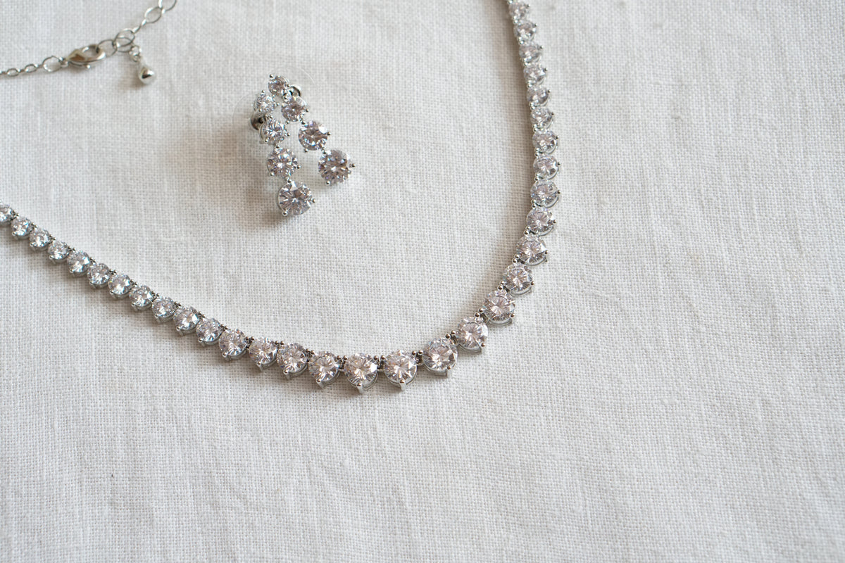 AD Necklace Set (4-9784)(EX)