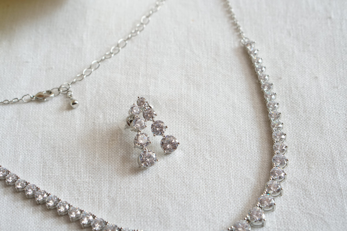 AD Necklace Set (4-9784)(EX)