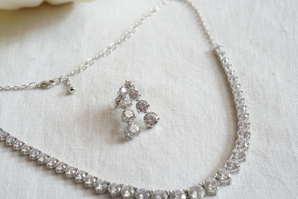 AD Necklace Set (4-9784)(EX)