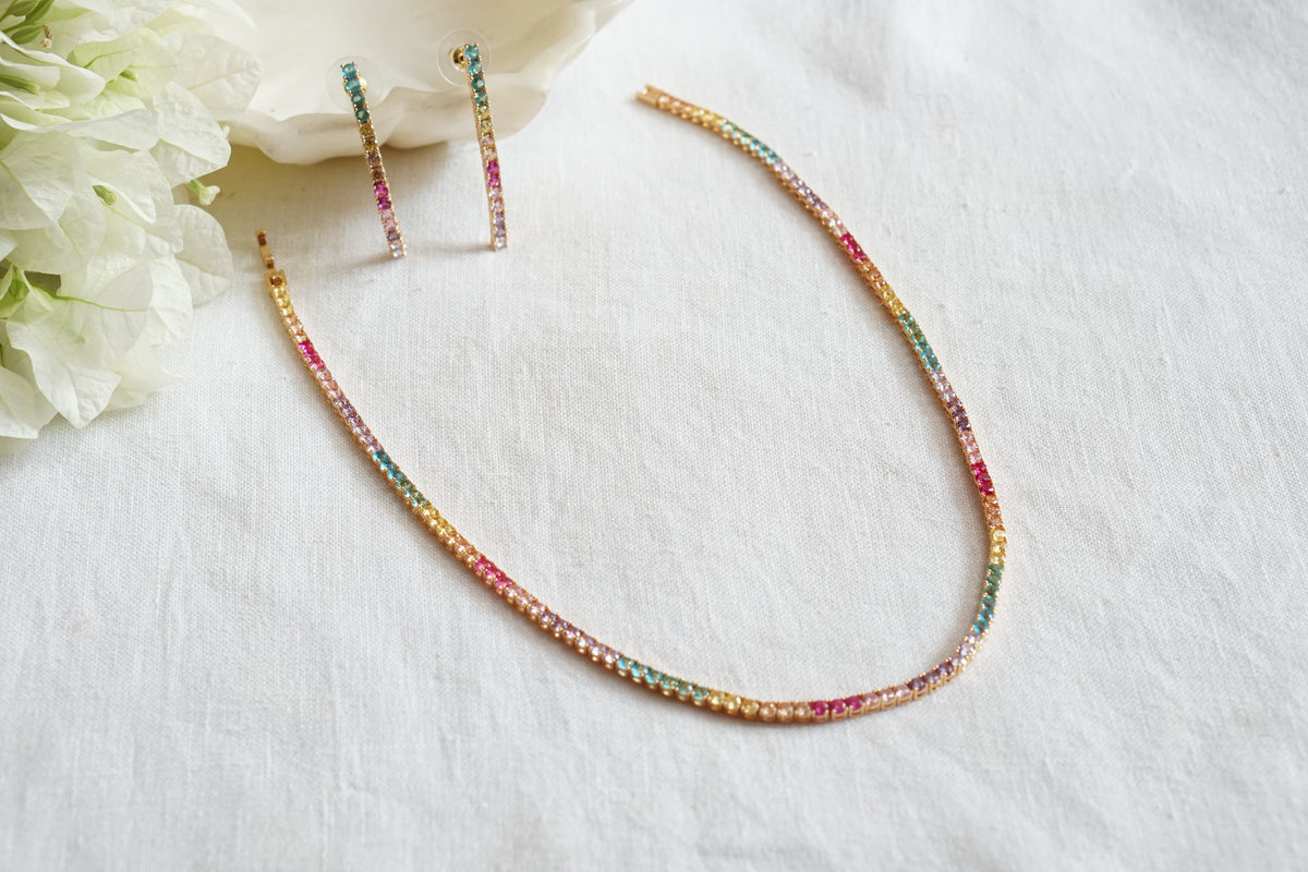 AD Necklace Set (4-9783)(EX)