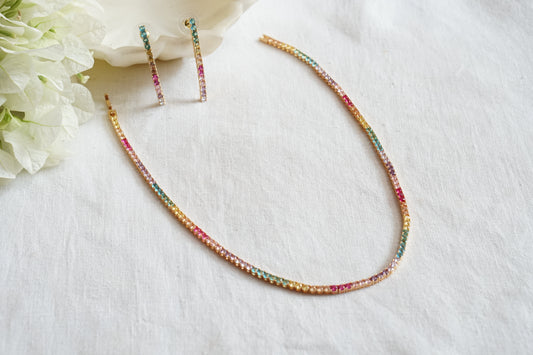 AD Necklace Set (4-9783)(EX)