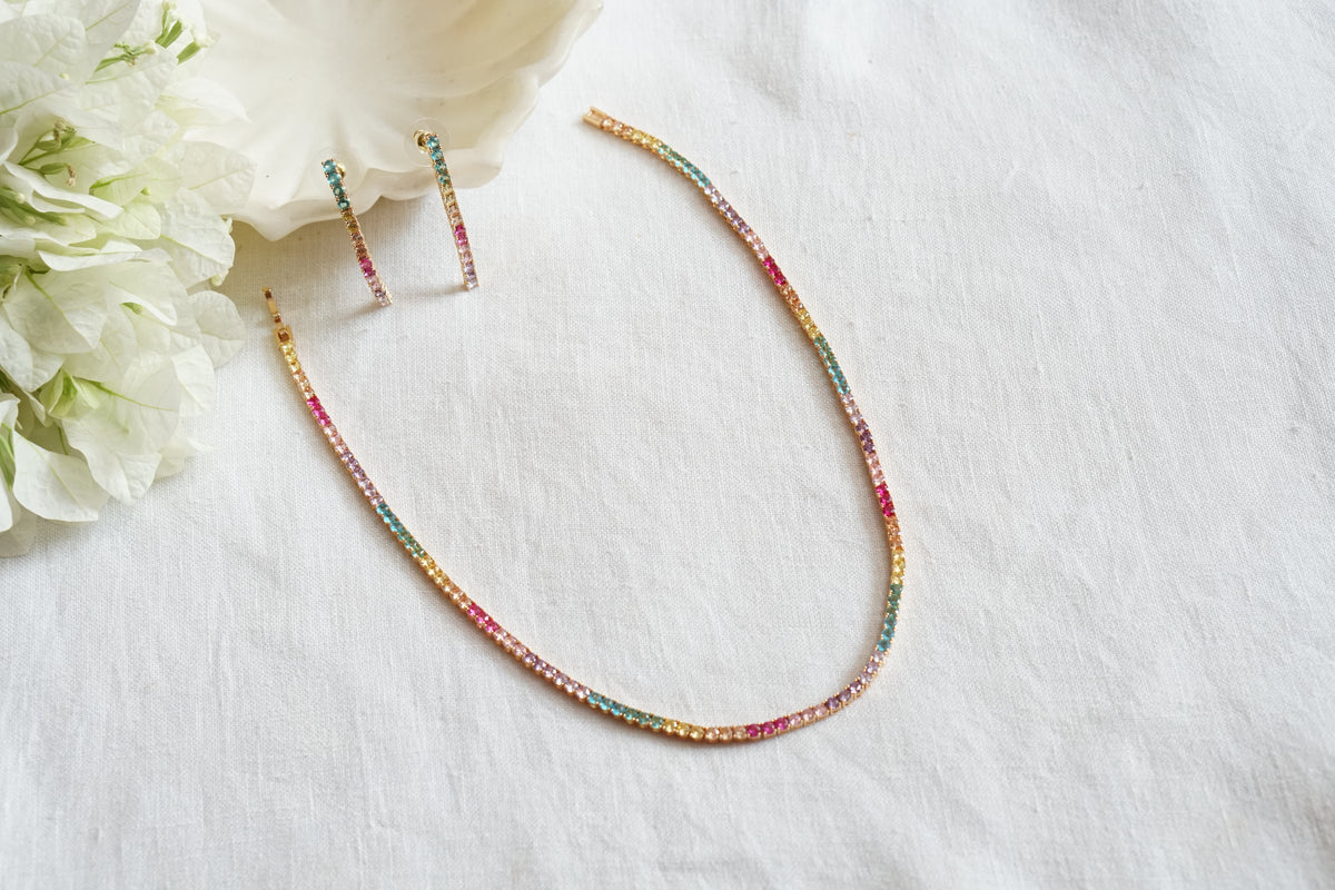 AD Necklace Set (4-9783)(EX)