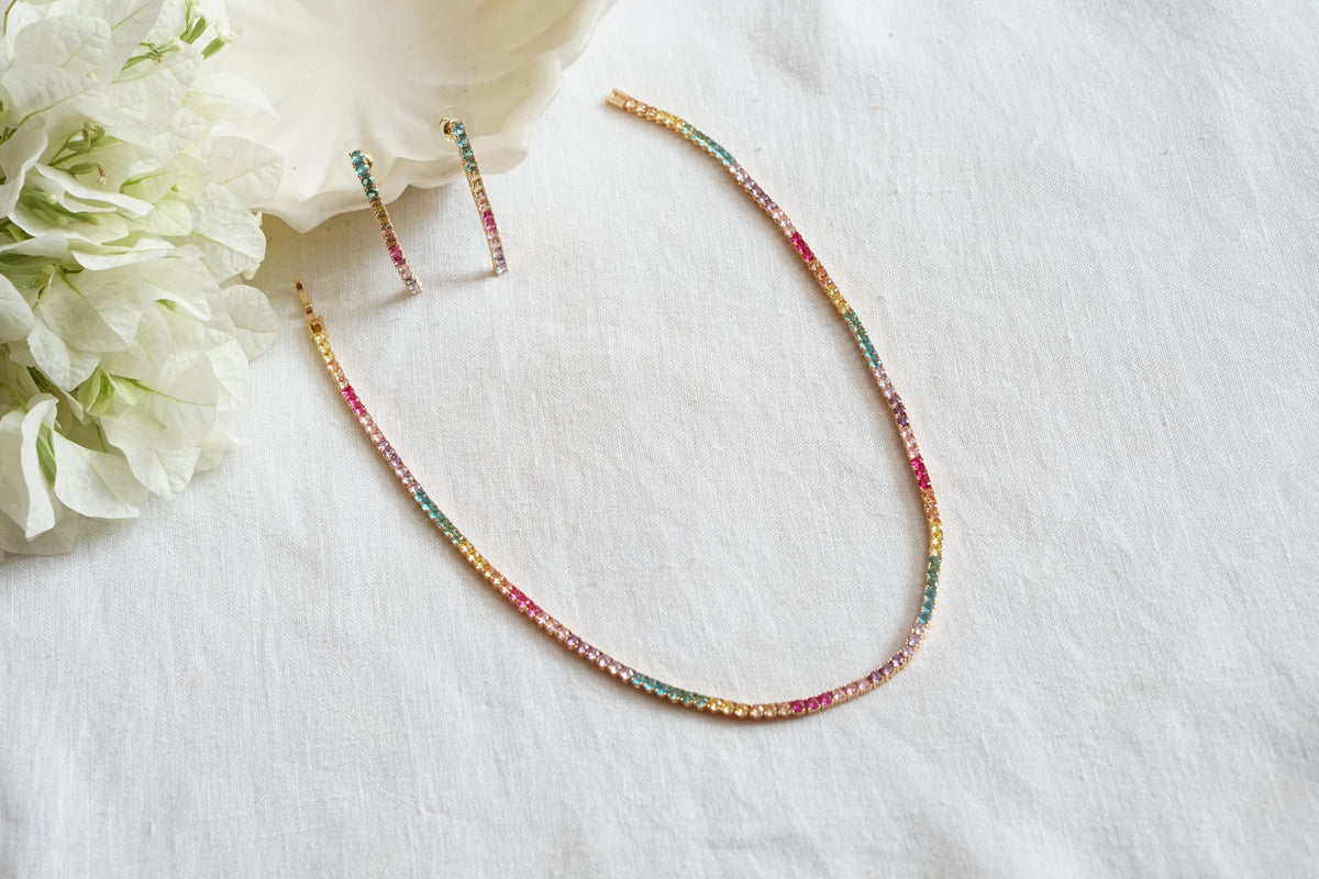 AD Necklace Set (4-9783)(EX)