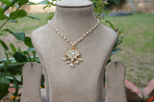 Kundan pendant (4-7857)(R)