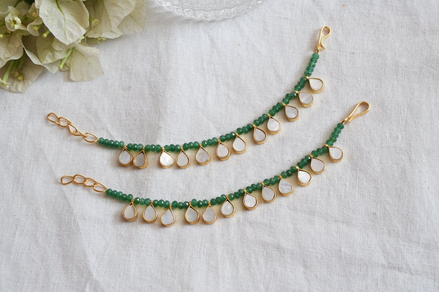 Mother of pearl Earchain(9-350)(A)