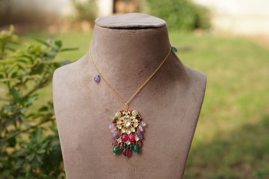 Kundan Pendant (4-8730)(R)