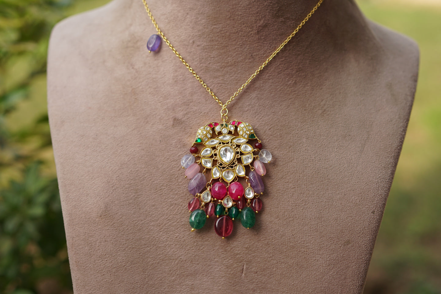 Kundan Pendant (4-8730)(R)