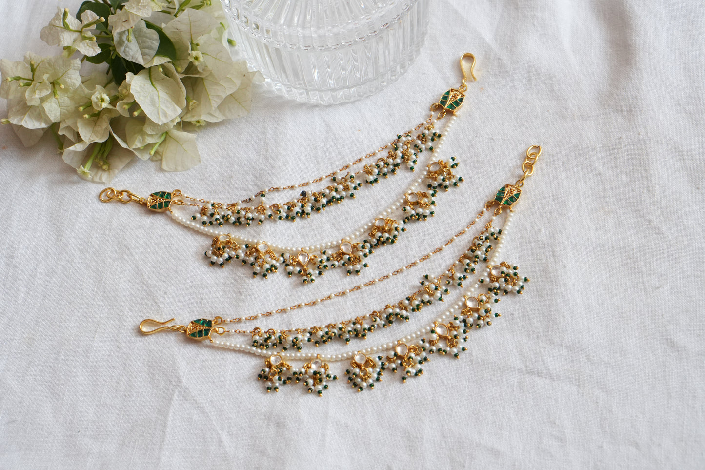 Kundan Earchain(9-343)(A)(OFFER PIECE )