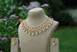 Kundan Necklace Set (4-9460)(N)