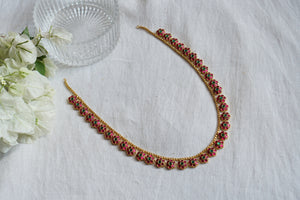 Kundan necklace (4-7997)(K)