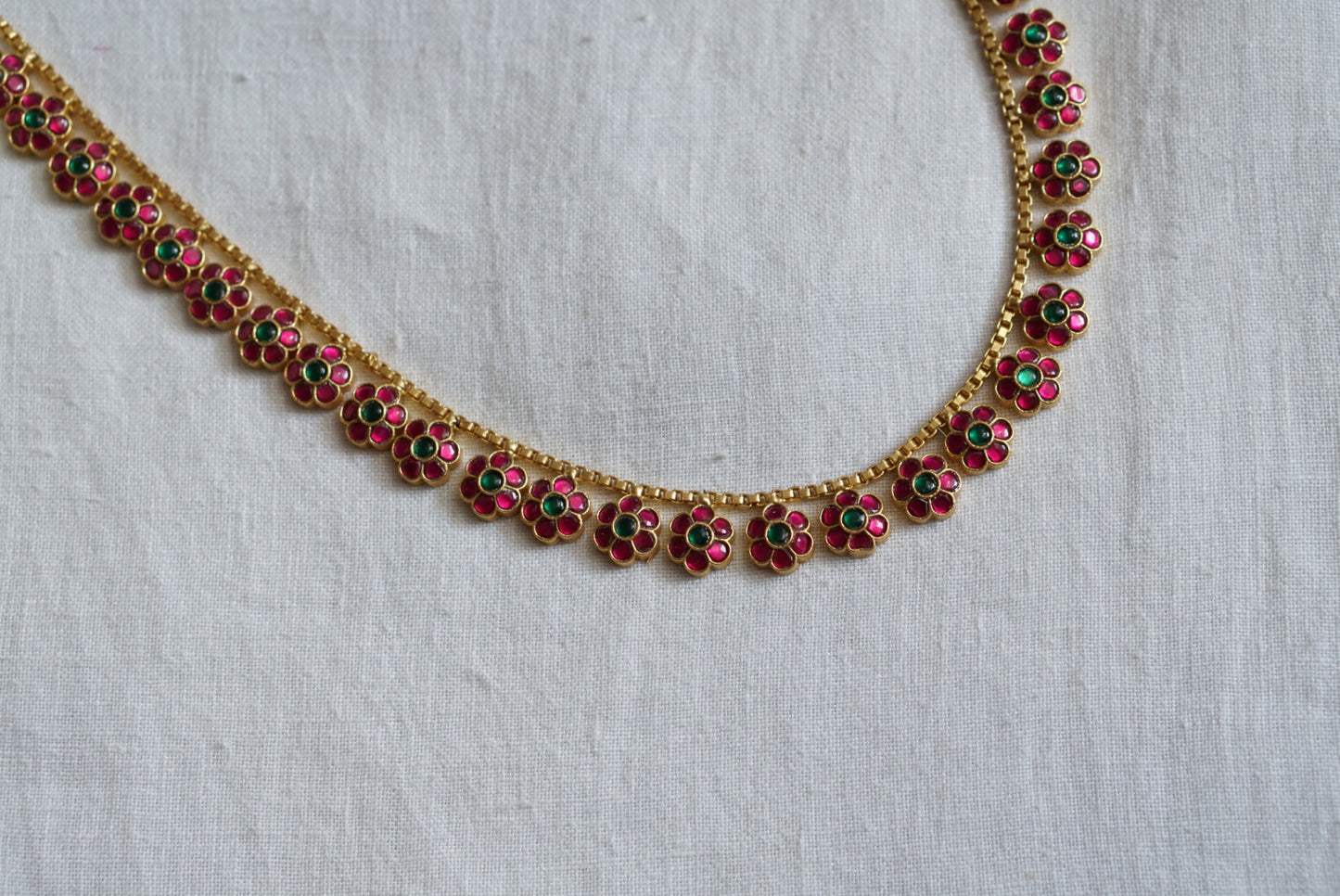 Kundan necklace (4-7997)(K)(Preorder)