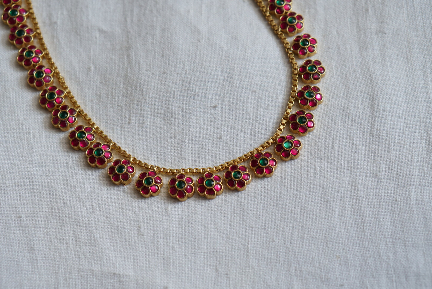 Kundan necklace (4-7997)(K)(Preorder)