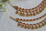 Kundan Earchain (9-450)(A)