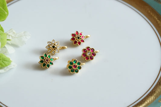 kundan nose clip(2-202)(K)