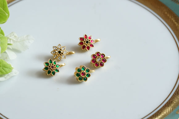 kundan nose clip(2-202)(K)