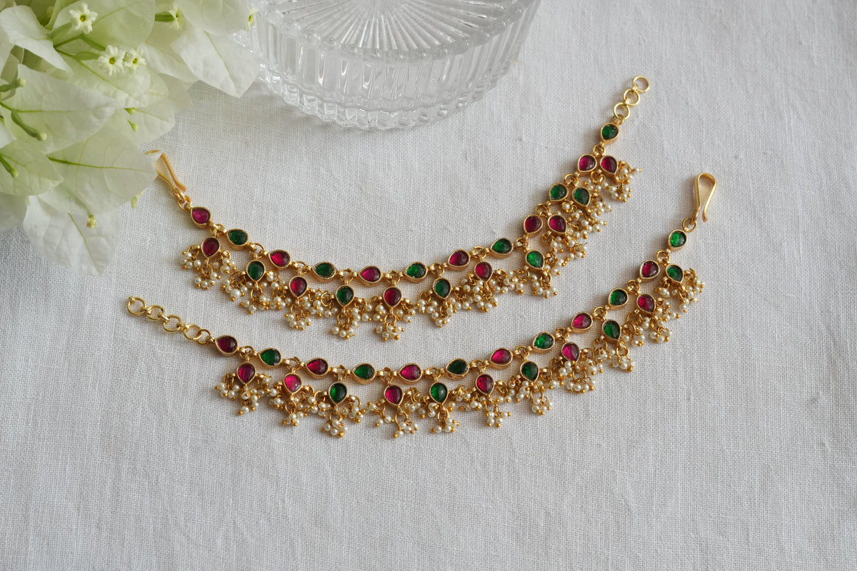 Kundan Earchain (9-448)(A)