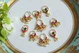 Kundan Septum nosering(2-201)(K)