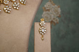 Mango Polki Necklace Set (4-9449)(B)