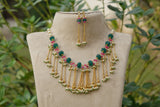 Beads necklace set (4-6691)(N)