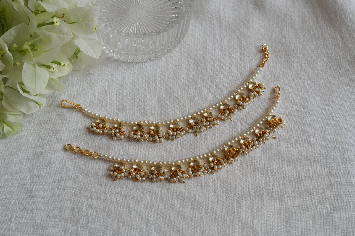 Kundan Earchain (9-444)(A)
