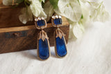 Blue stone Polki Earring (1-4233)(B)