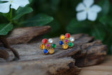 Small kundan Studs (1-3265)(R)