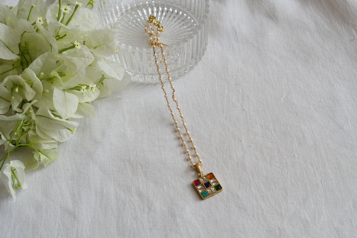 Kundan Pendant (4-9664)(A)