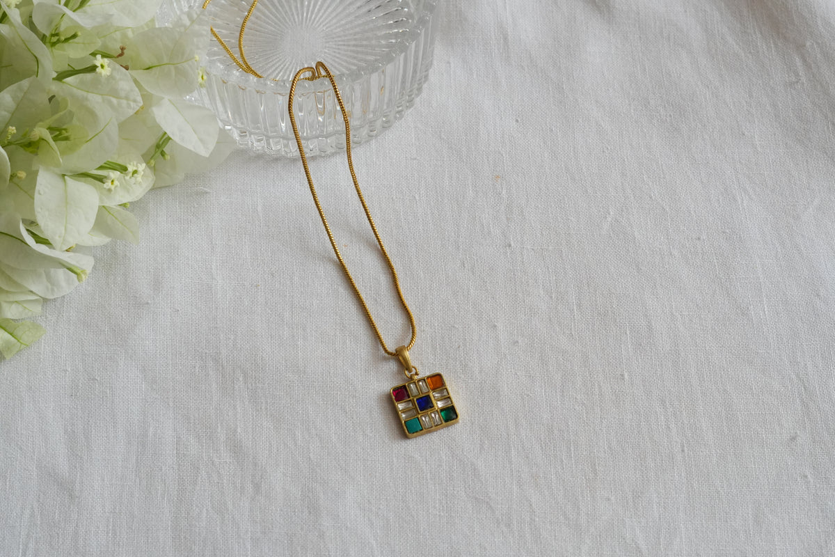 Kundan Pendant (4-9664)(A)