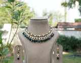 Kundan necklace set (4-7861)(A)