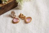 Pink Polki Earring (1-4231)(B)