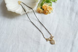 Kundan Black Beads Mangalsutra  (4-8389)(K)