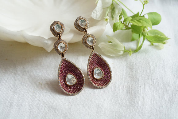 Polki Earrings (1-4532)(B)