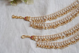 Kundan Beads Earchain(9-358)(A) - JEWELSTYLE