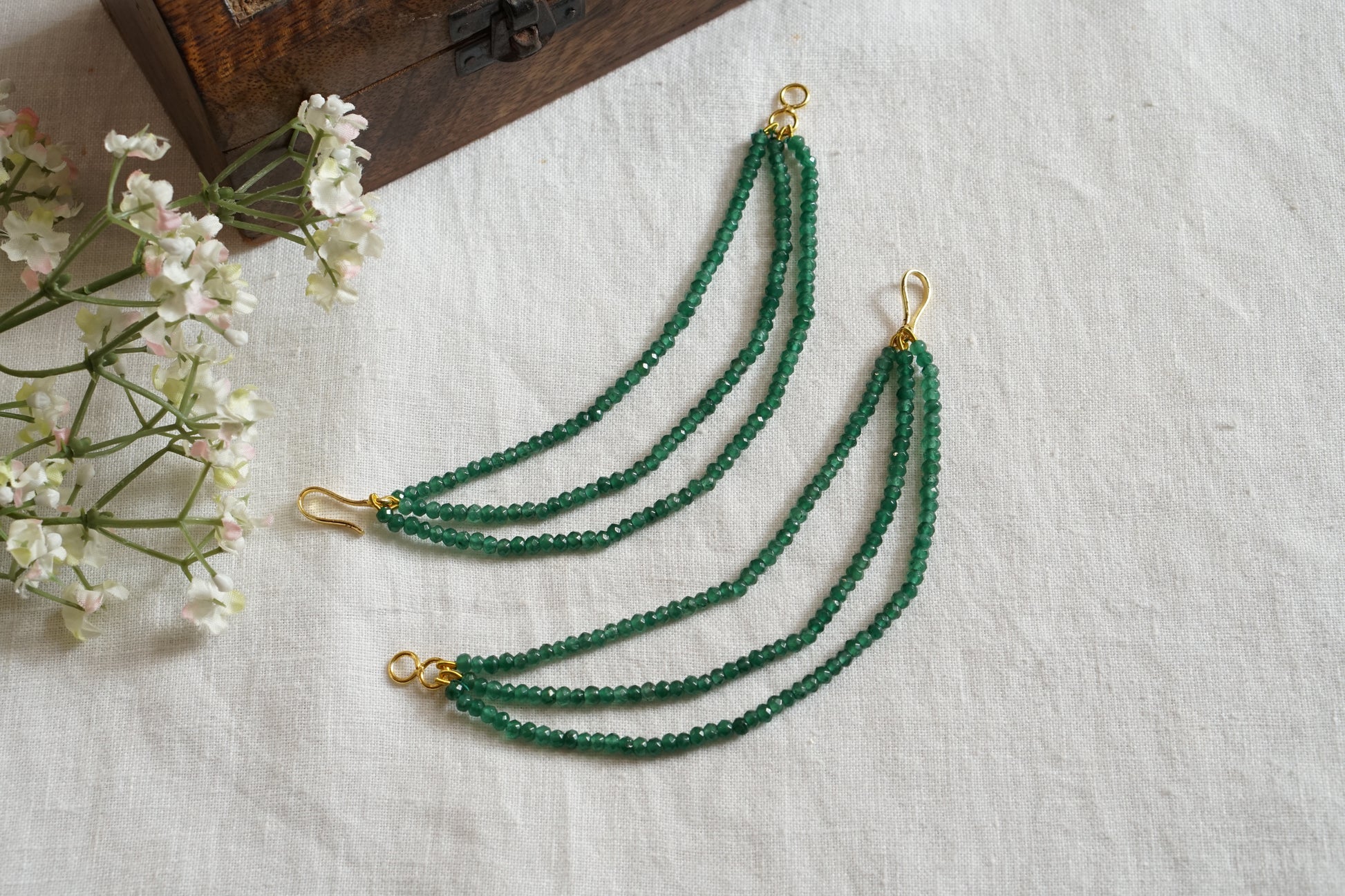 Beads Earchain(9-311)(N) - JEWELSTYLE