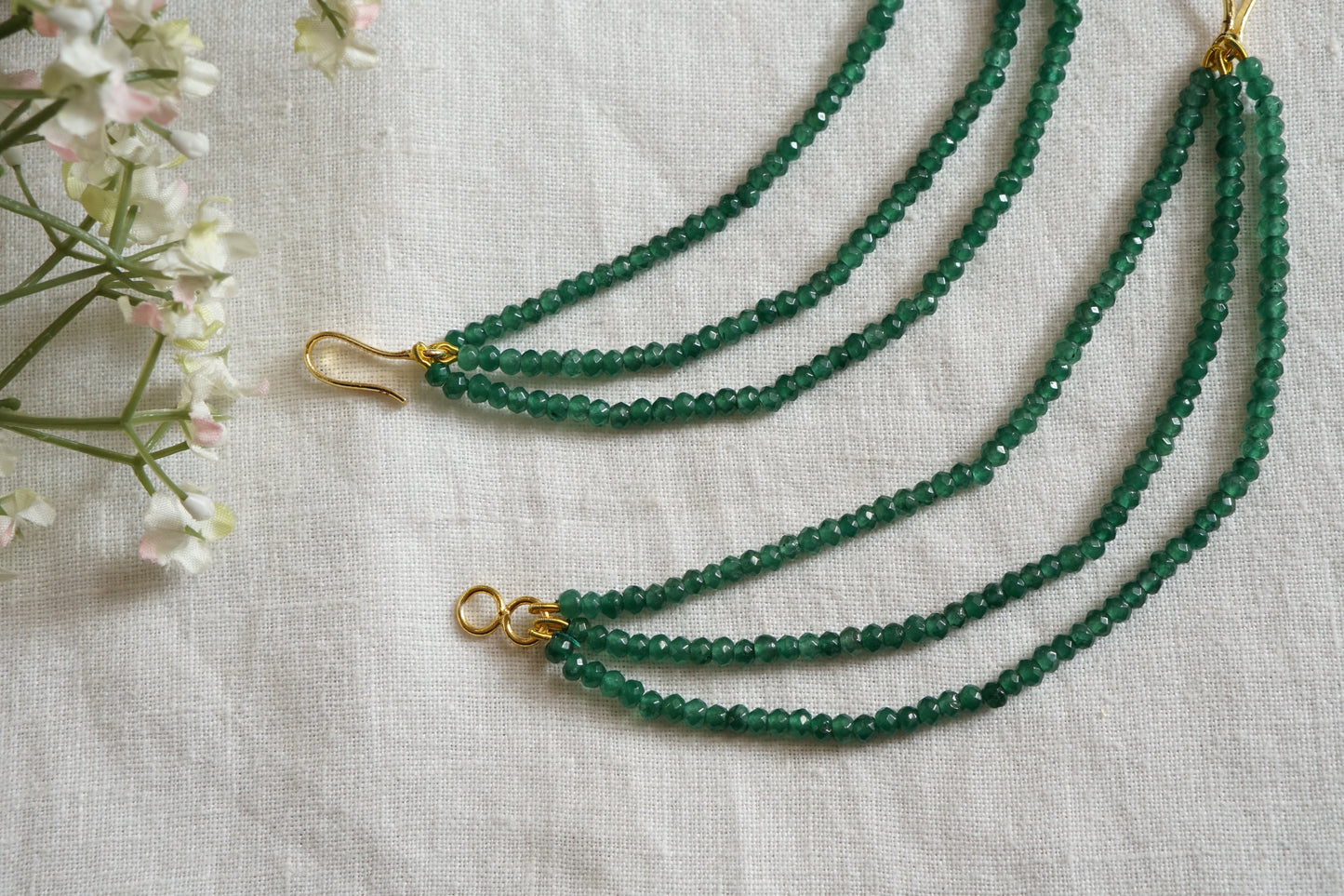 Beads Earchain(9-311)(N) - JEWELSTYLE