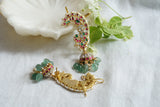 Kundan Earcuff jhumki (1-4552)(K)