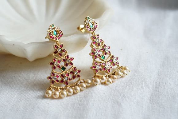 Kundan earring (1-4539)(K)