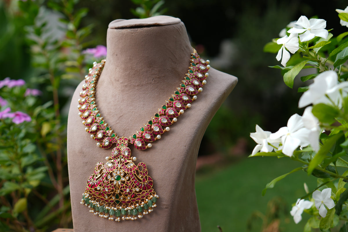Mango Kundan Necklace (4-9778)(U)