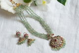 Polki Necklace Set (4-8371)(B)