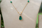 Polki Pendant Set (4-9440)(B)INTRODUCTORY PRICE)