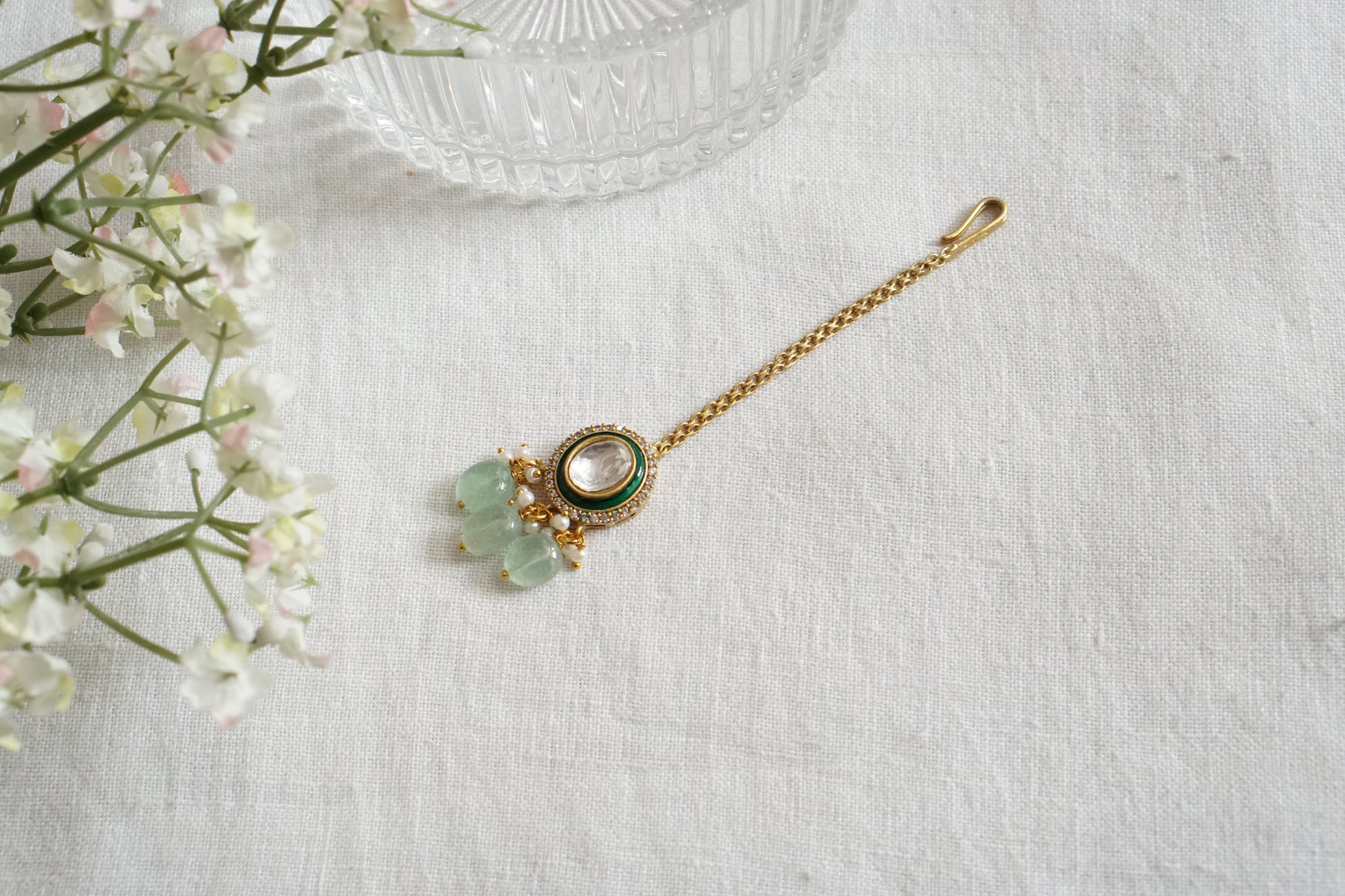 Polki Maangtika (5-1603)(B) - JEWELSTYLE
