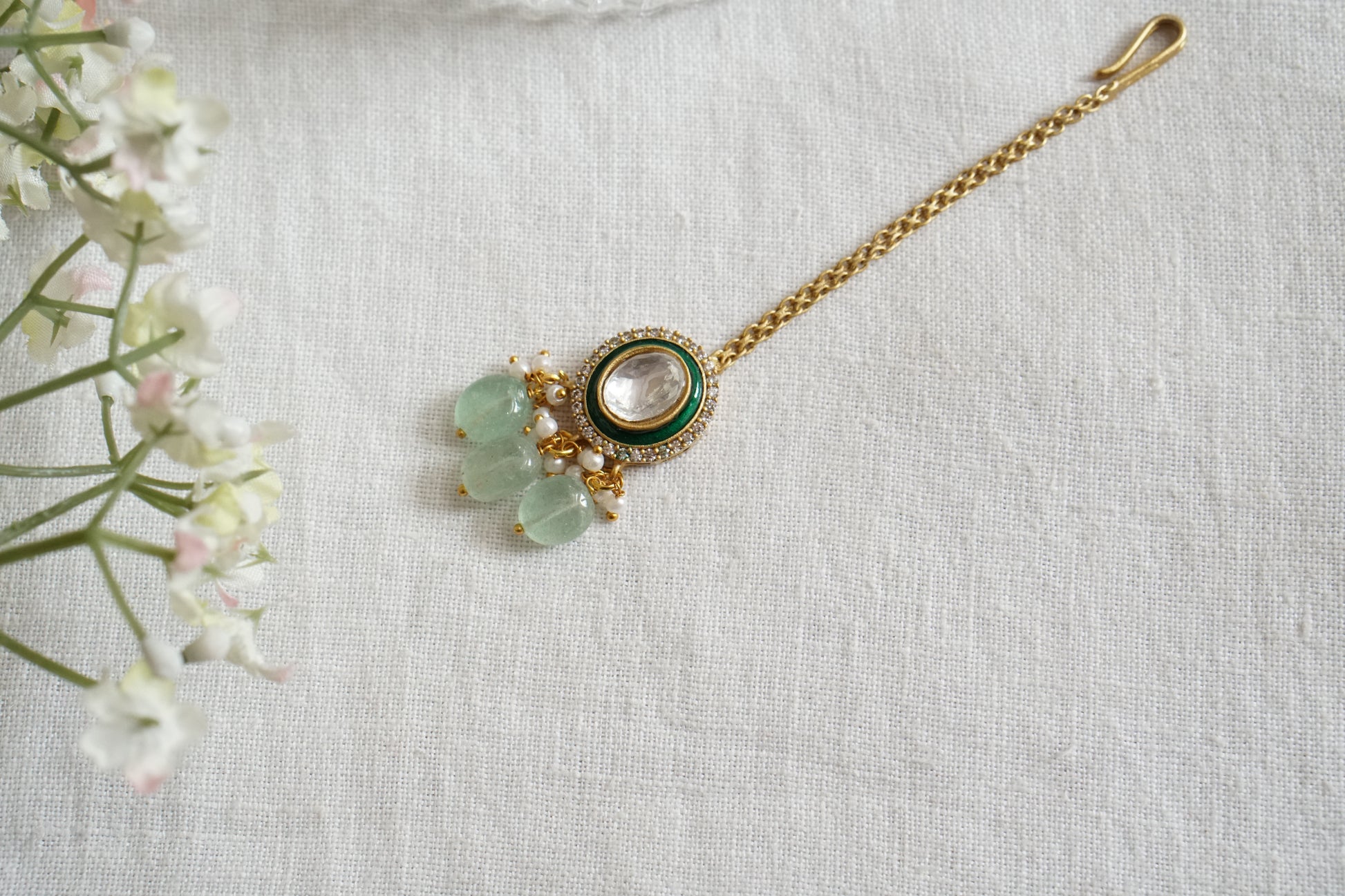 Polki Maangtika (5-1603)(B) - JEWELSTYLE