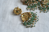 Polki Necklace Set (4-8370)(B)