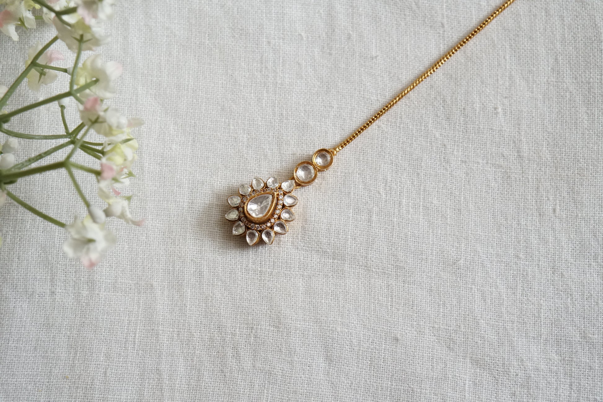 Polki Maangtika (5-1604)(B) - JEWELSTYLE