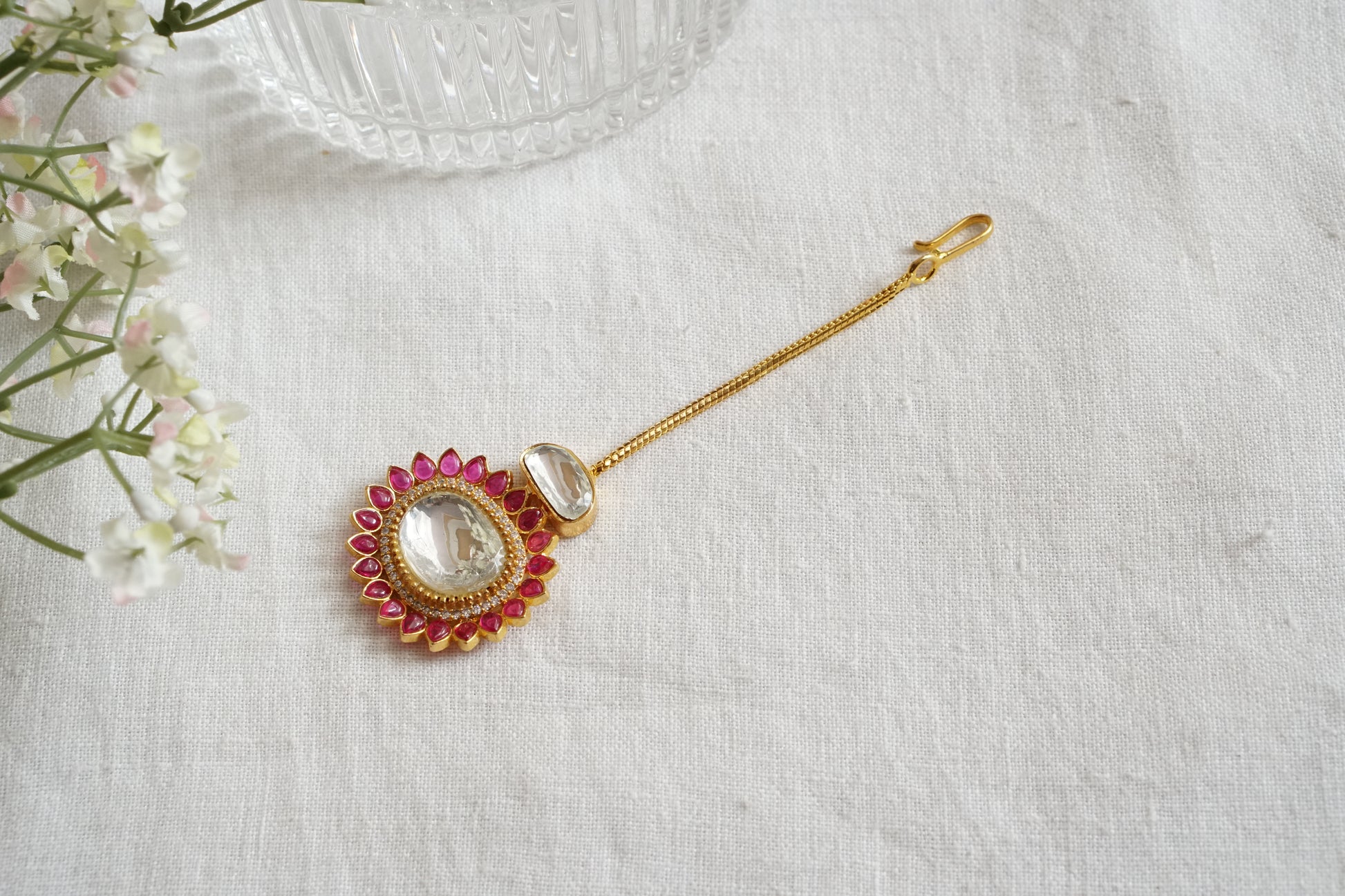 Polki Maangtika (5-1605)(B) - JEWELSTYLE