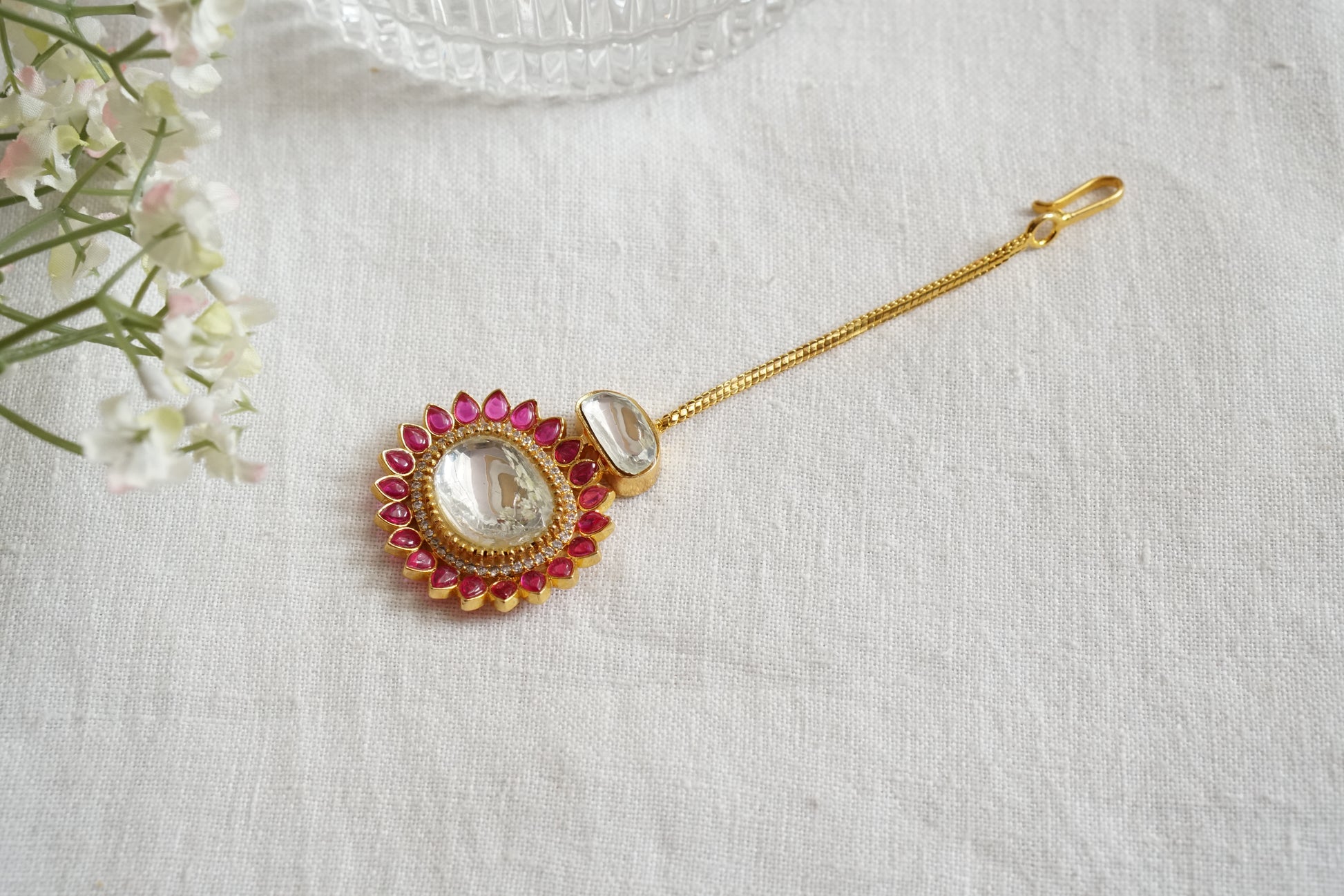 Polki Maangtika (5-1605)(B) - JEWELSTYLE