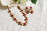 Polki Necklace Set (4-8368)(B)